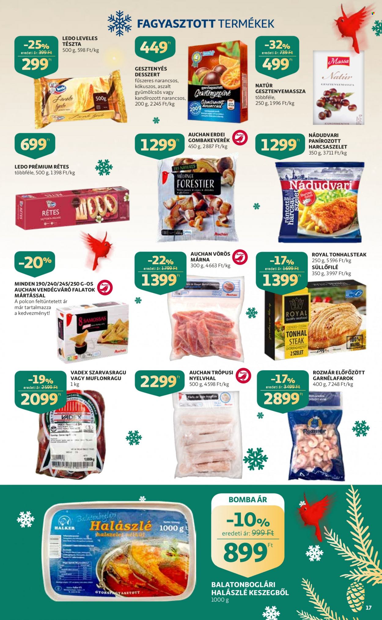 Auchan akciós újságok - 2021.12.09 - 2021.12.24. Oldal 17
