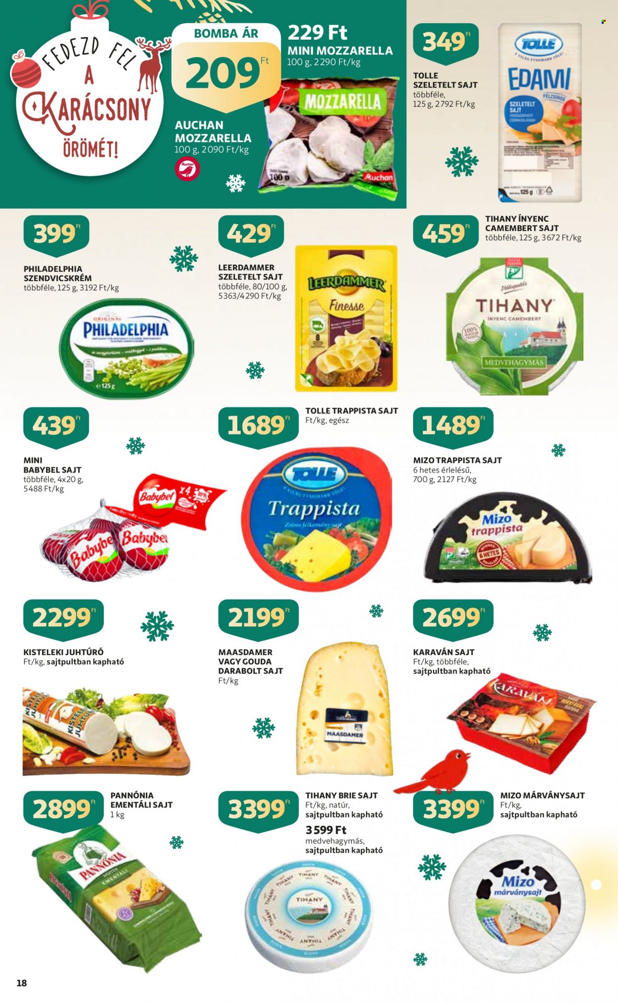 Auchan akciós újságok - 2021.12.09 - 2021.12.24. Oldal 18
