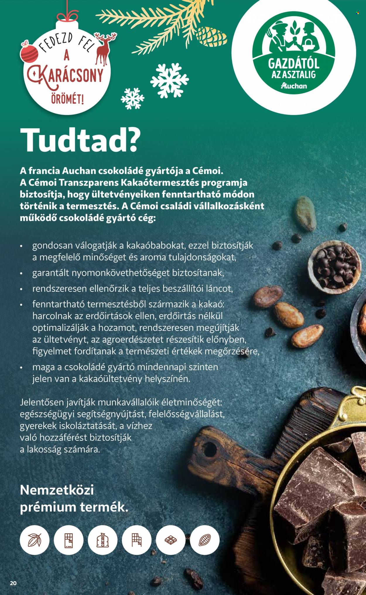 Auchan akciós újságok - 2021.12.09 - 2021.12.24. Oldal 20