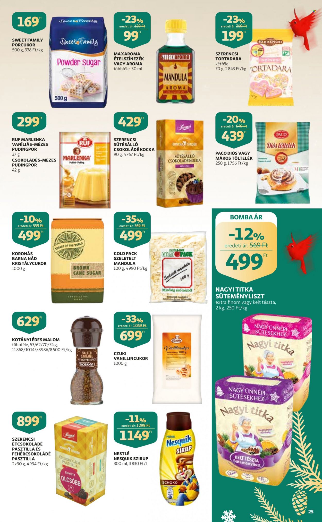 Auchan akciós újságok - 2021.12.09 - 2021.12.24. Oldal 25
