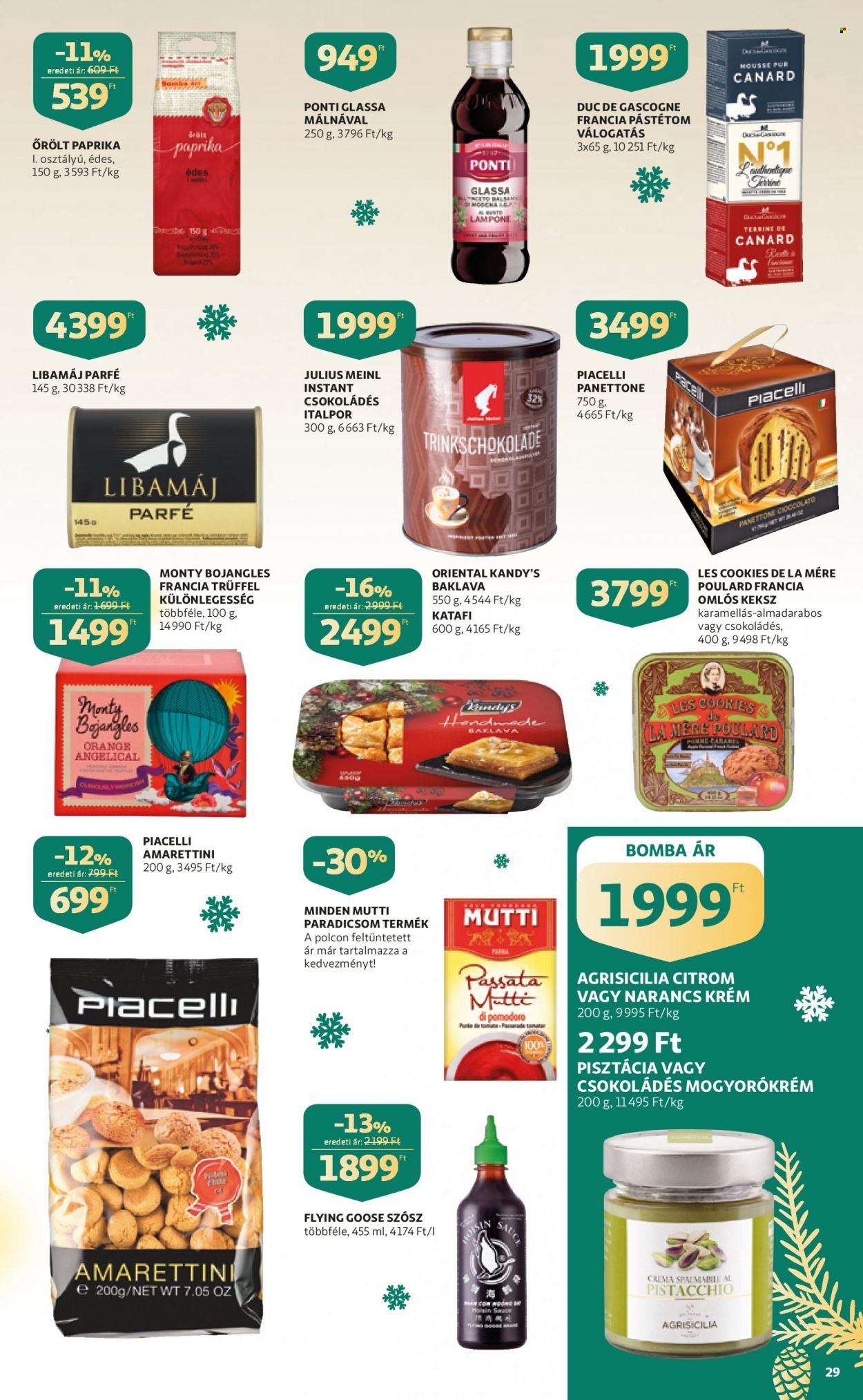 Auchan akciós újságok - 2021.12.09 - 2021.12.24. Oldal 29