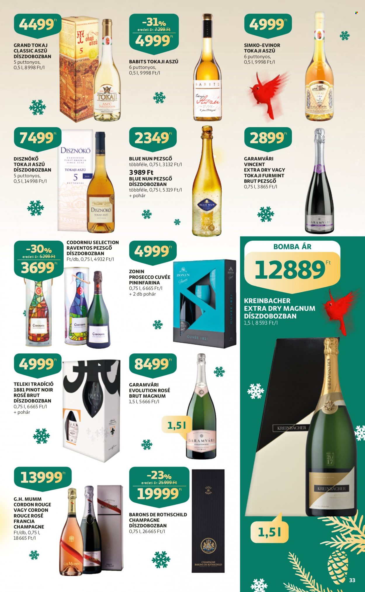 Auchan akciós újságok - 2021.12.09 - 2021.12.24. Oldal 33