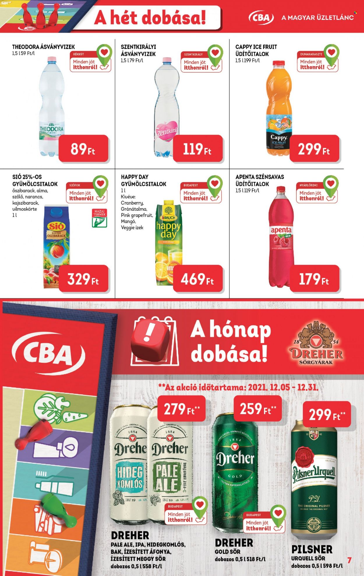CBA akciós újságok - 2021.12.09 - 2021.12.15. Oldal 7