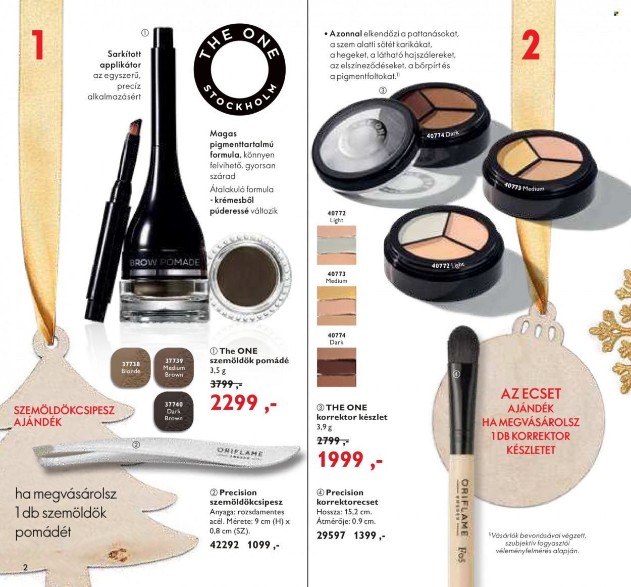 Oriflame akciós újságok - 2021.12.07 - 2021.12.27. Oldal 2