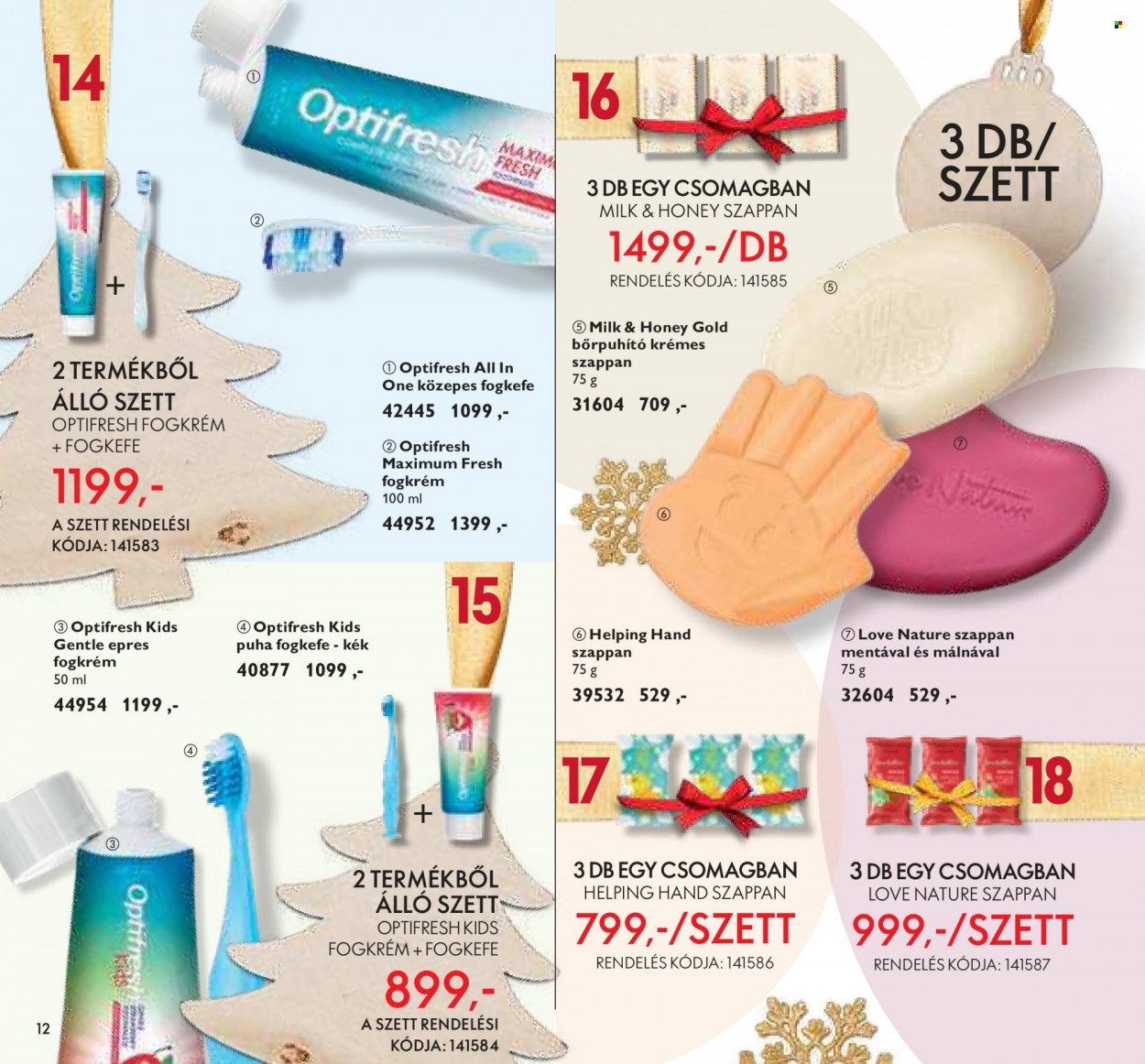 Oriflame akciós újságok - 2021.12.07 - 2021.12.27. Oldal 12