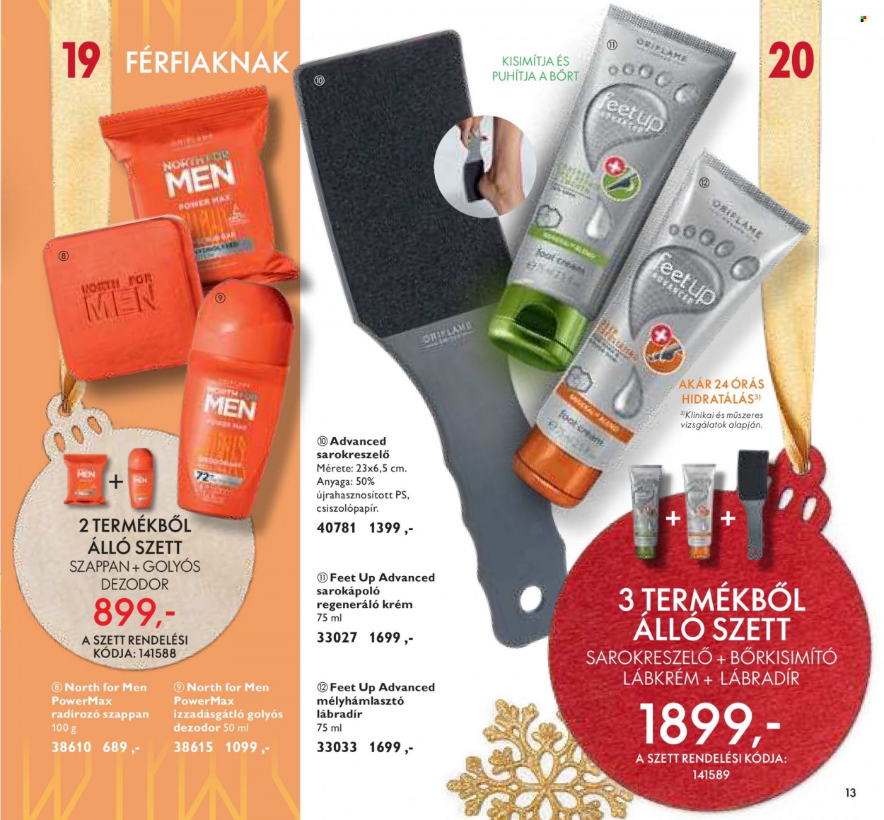 Oriflame akciós újságok - 2021.12.07 - 2021.12.27. Oldal 13