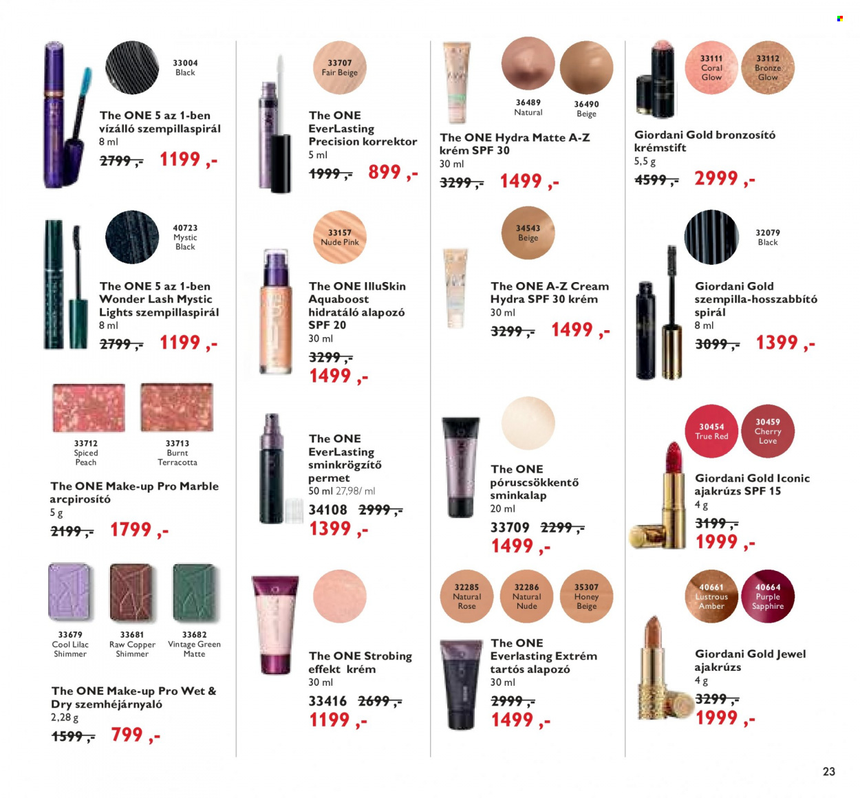Oriflame akciós újságok - 2021.12.07 - 2021.12.27. Oldal 23