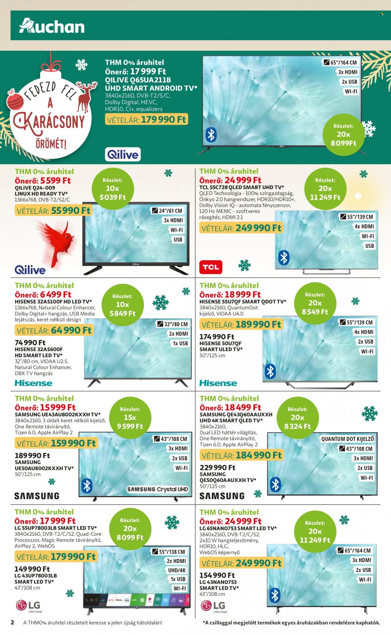 Auchan akciós újságok - 2021.12.09 - 2021.12.24. Oldal 2