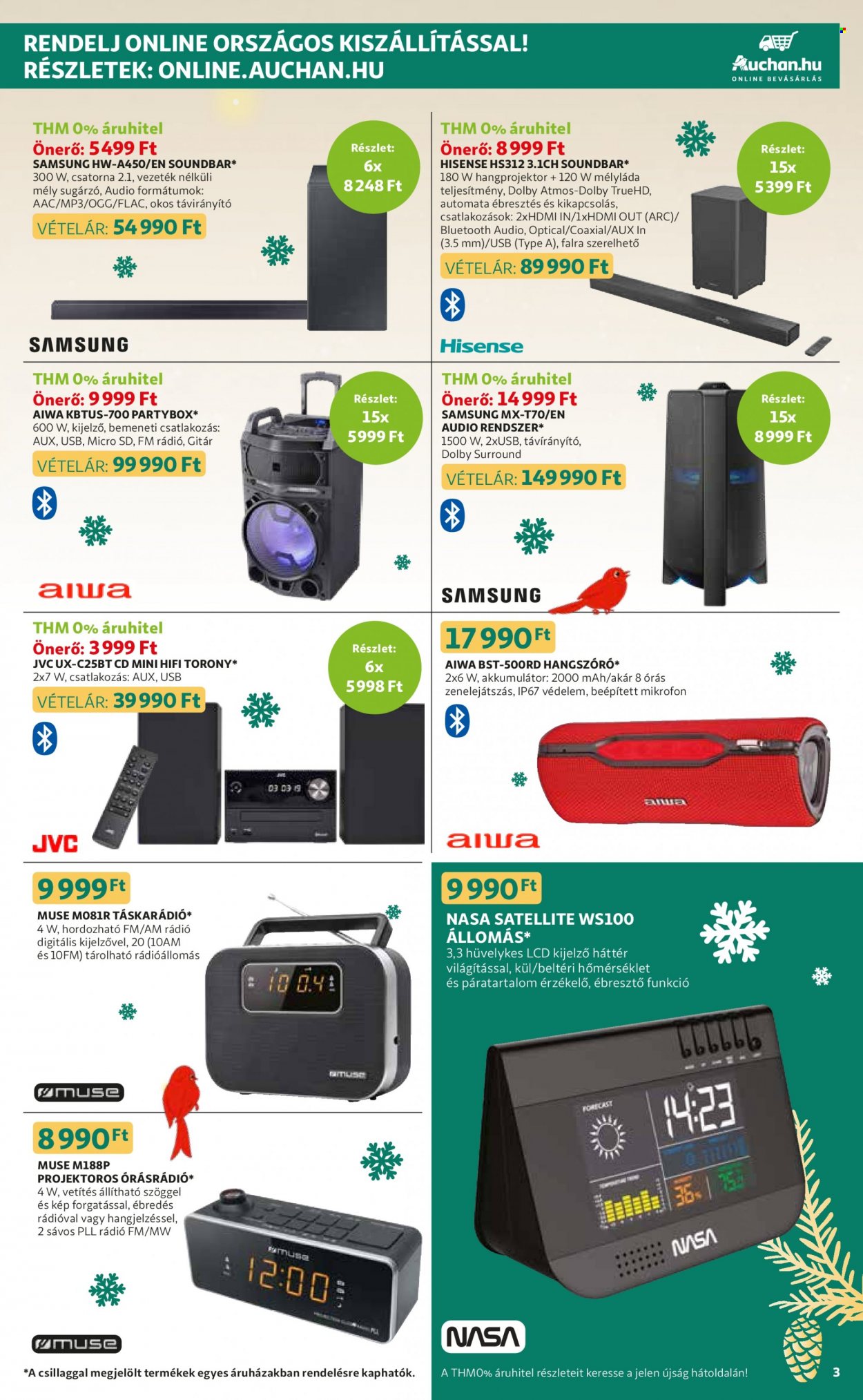Auchan akciós újságok - 2021.12.09 - 2021.12.24. Oldal 3