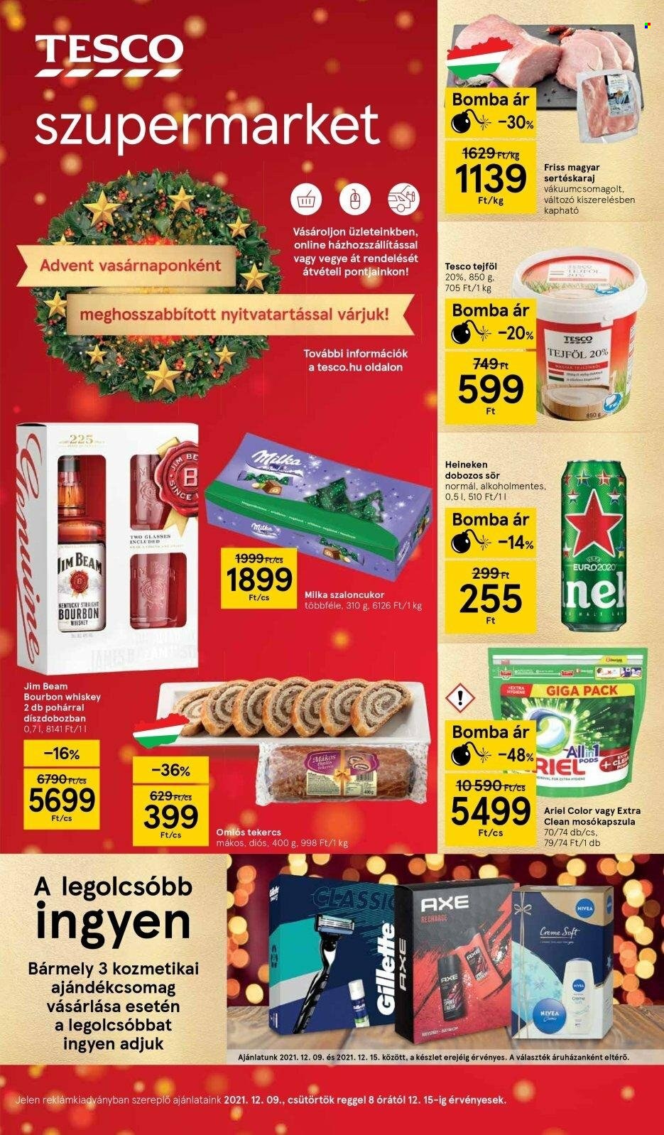 TESCO akciós újságok - 2021.12.09 - 2021.12.15. Oldal 1