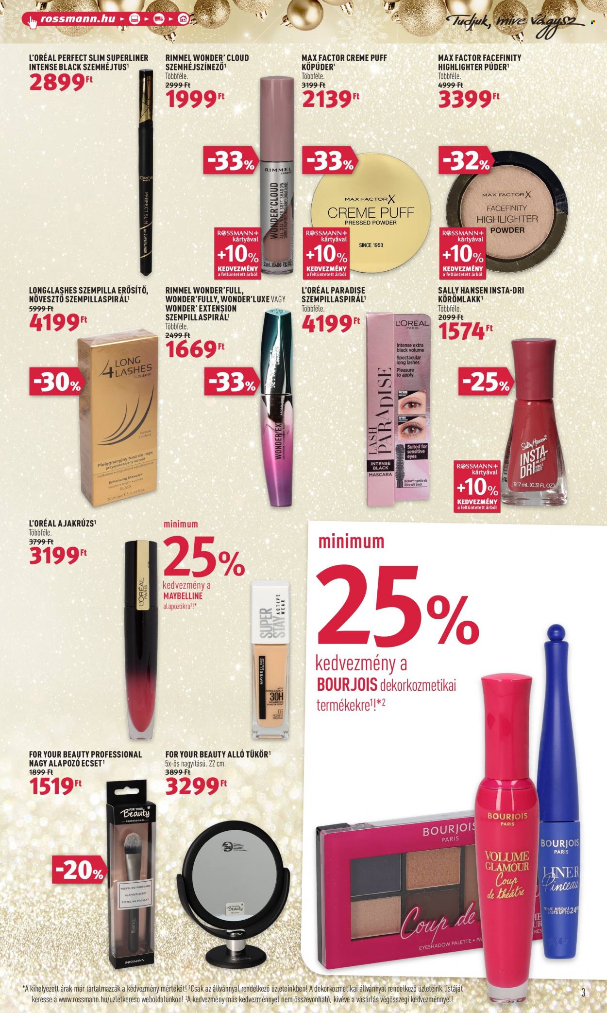 Rossmann akciós újságok - 2021.12.13 - 2021.12.17. Oldal 3