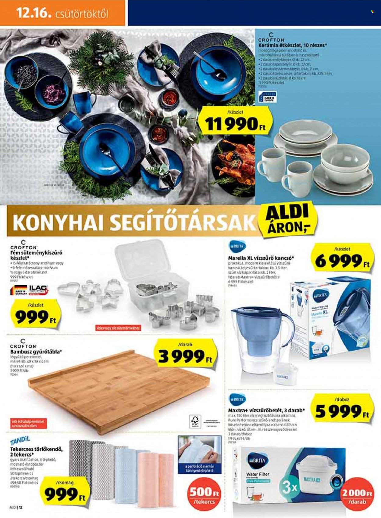Aldi akciós újságok - 2021.12.16 - 2021.12.22. Oldal 12