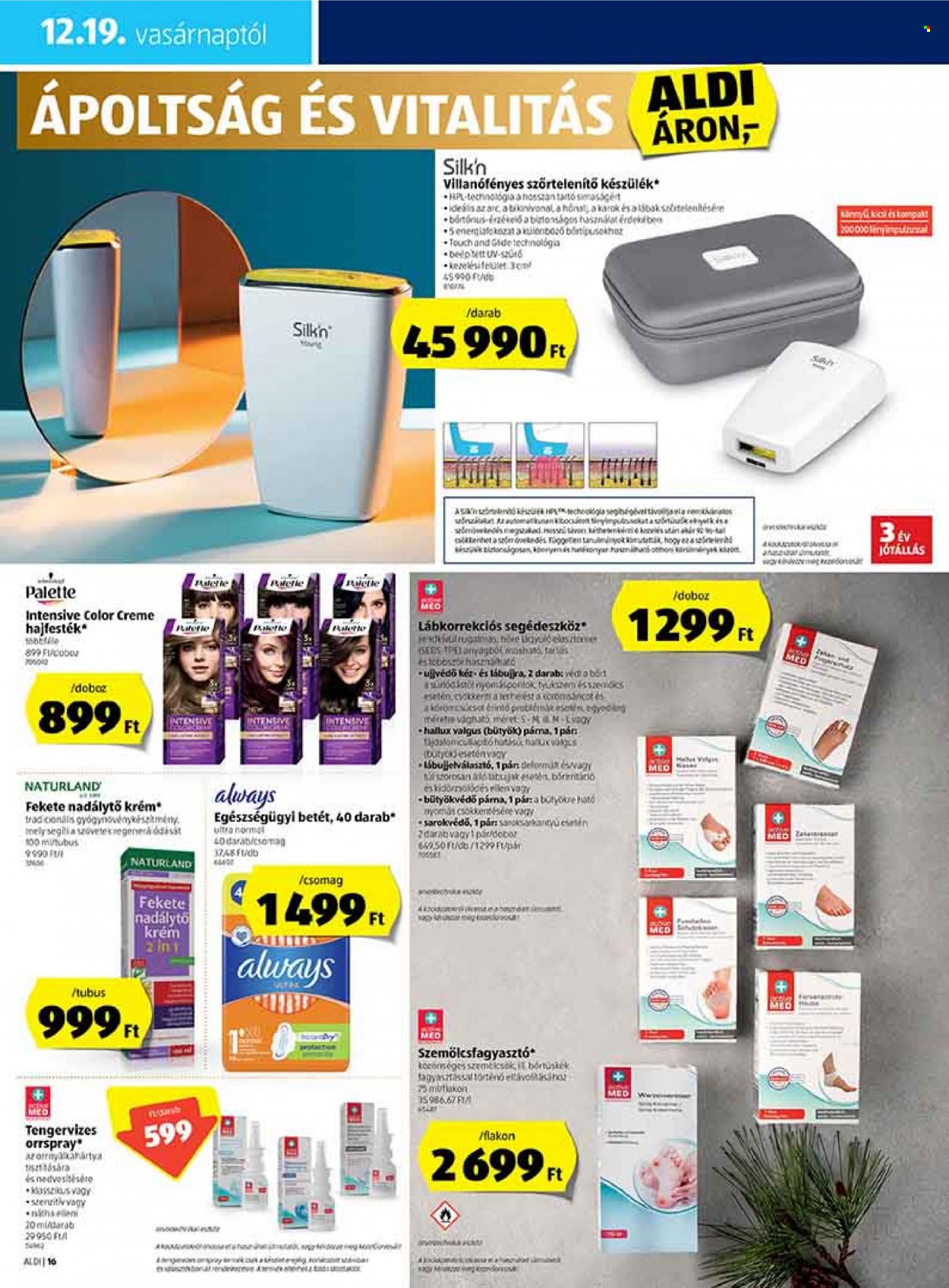 Aldi akciós újságok - 2021.12.16 - 2021.12.22. Oldal 16