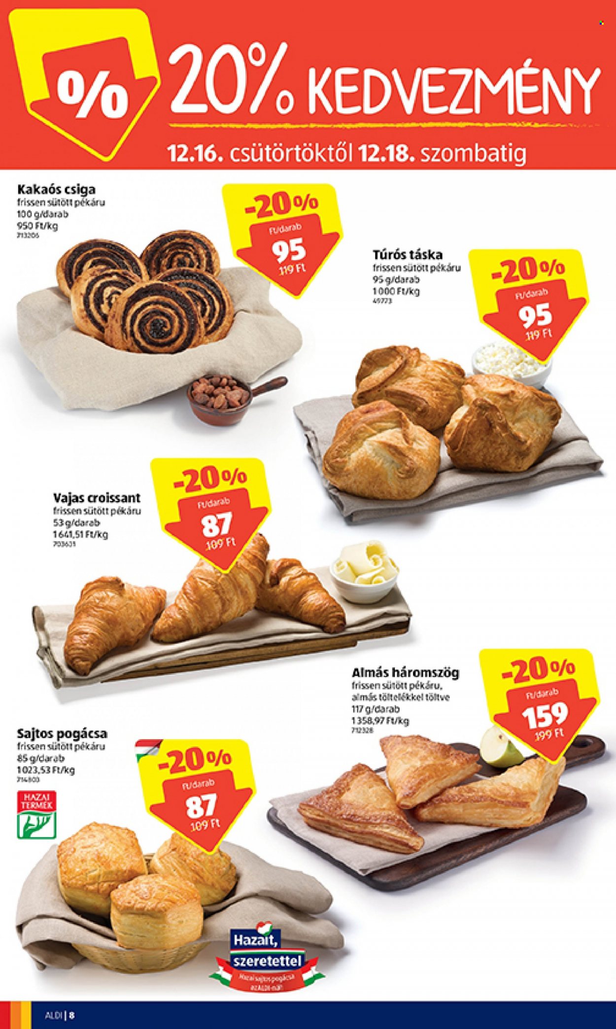 Aldi akciós újságok - 2021.12.16 - 2021.12.18. Oldal 8