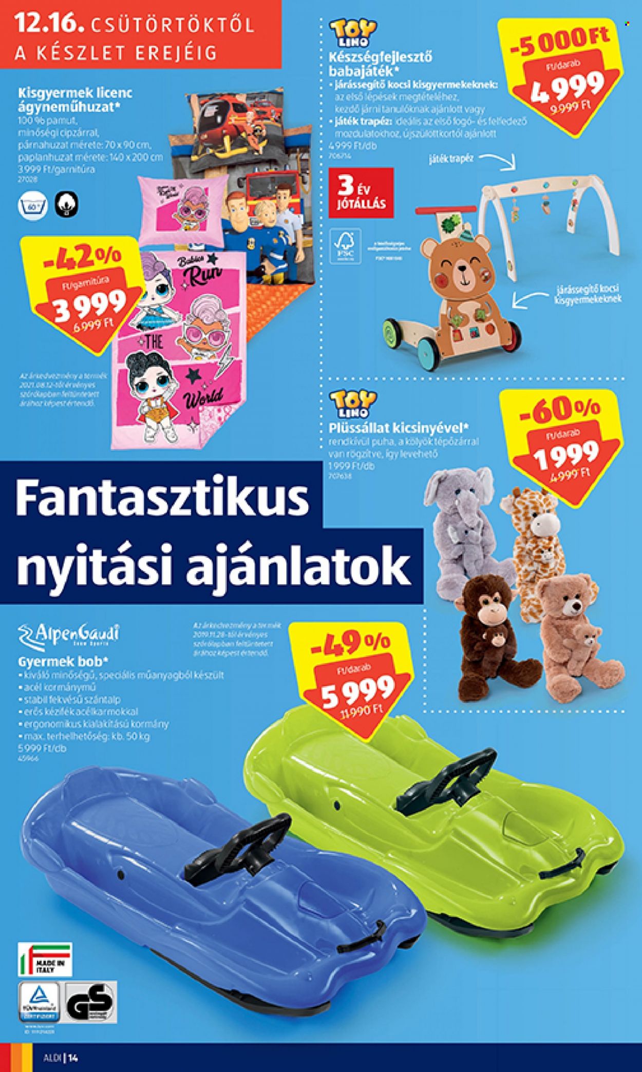 Aldi akciós újságok - 2021.12.16 - 2021.12.18. Oldal 14