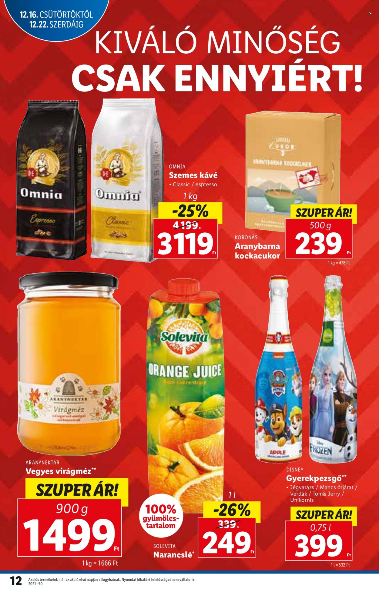 Lidl akciós újságok - 2021.12.16 - 2021.12.22. Oldal 12