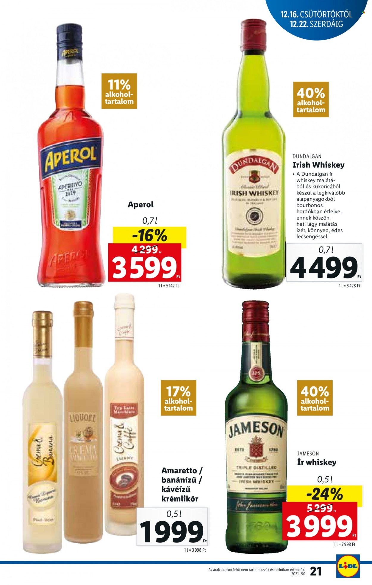 Lidl akciós újságok - 2021.12.16 - 2021.12.22. Oldal 21