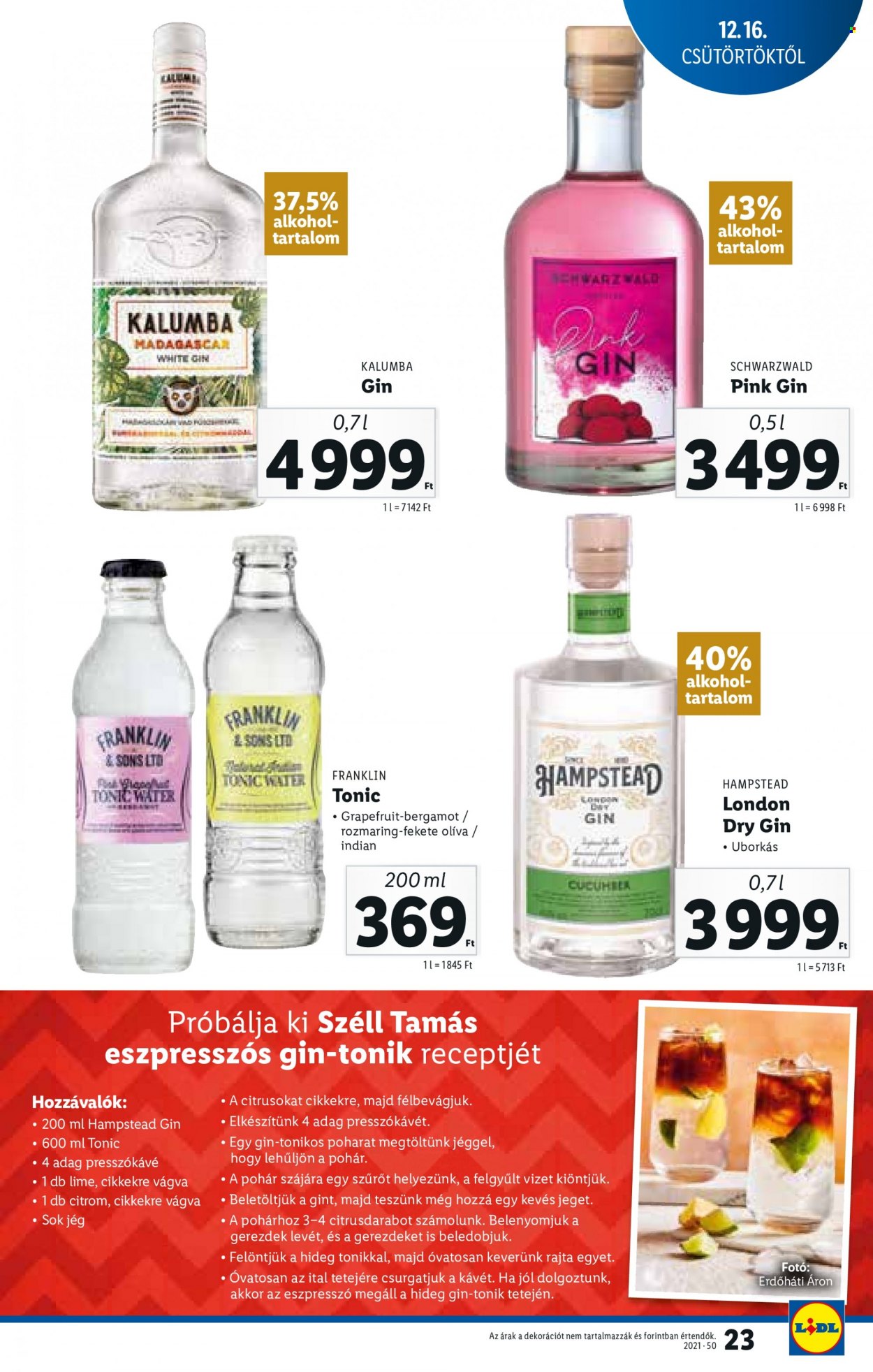 Lidl akciós újságok - 2021.12.16 - 2021.12.22. Oldal 23