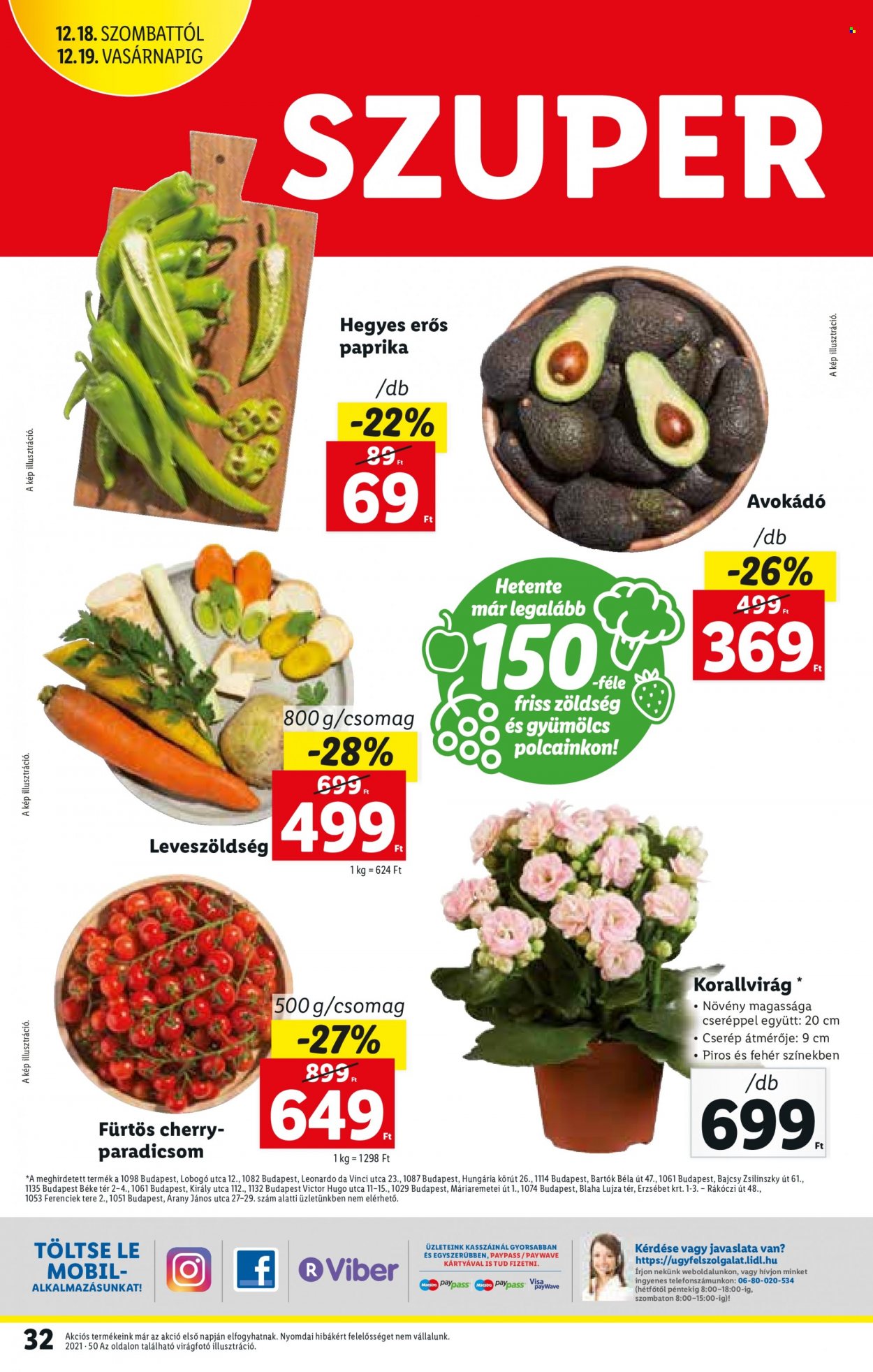 Lidl akciós újságok - 2021.12.16 - 2021.12.22. Oldal 32