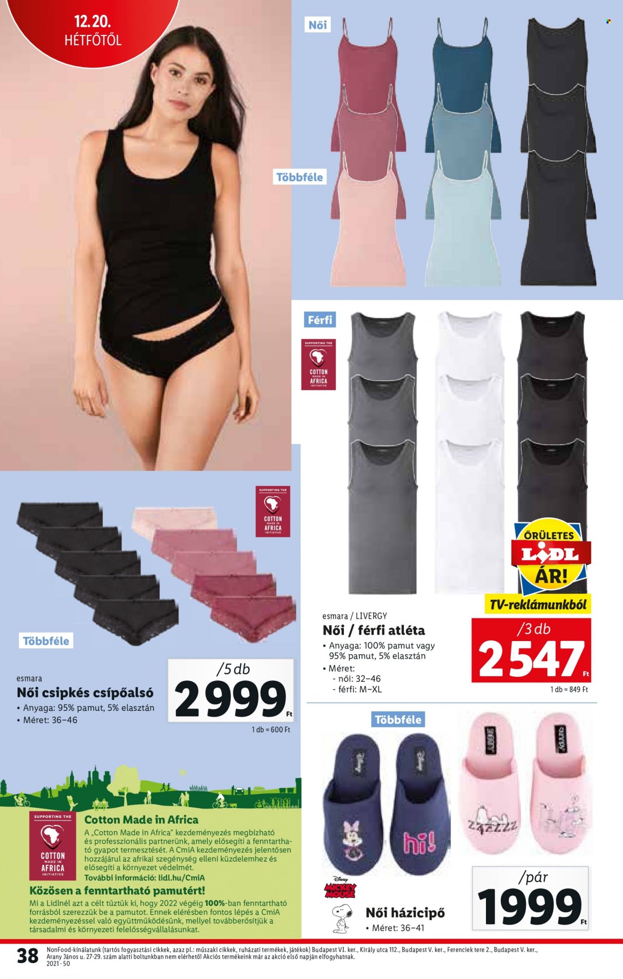 Lidl akciós újságok - 2021.12.16 - 2021.12.22. Oldal 38