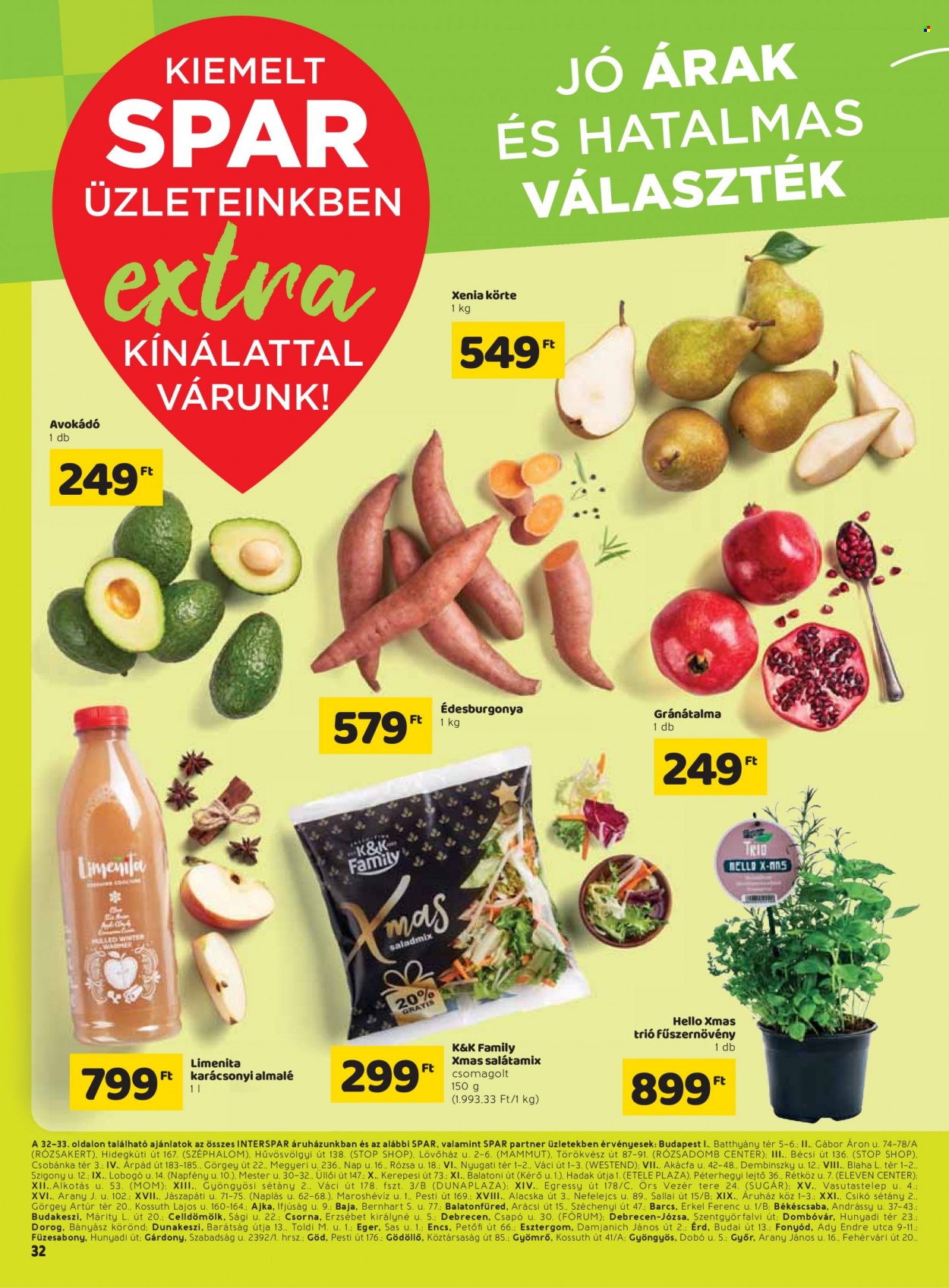 SPAR akciós újságok - 2021.12.16 - 2021.12.24. Oldal 3
