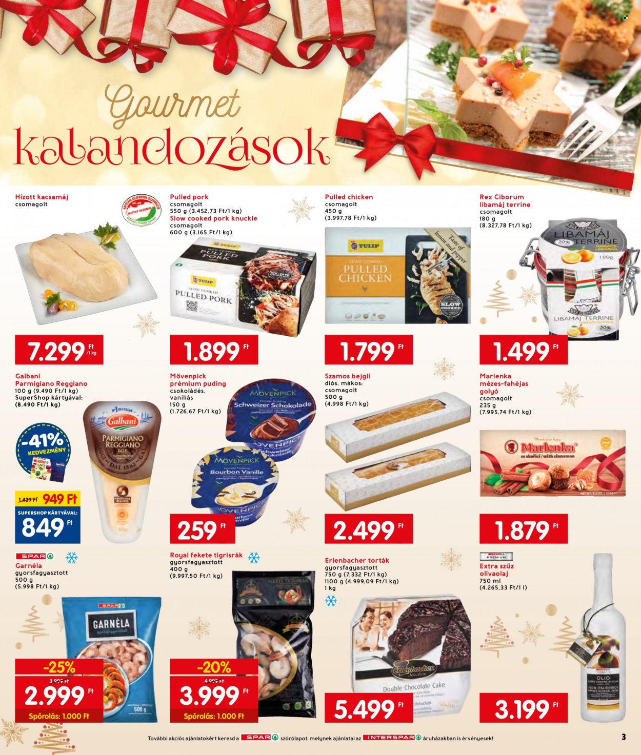 INTERSPAR akciós újságok - 2021.12.16 - 2021.12.24. Oldal 3