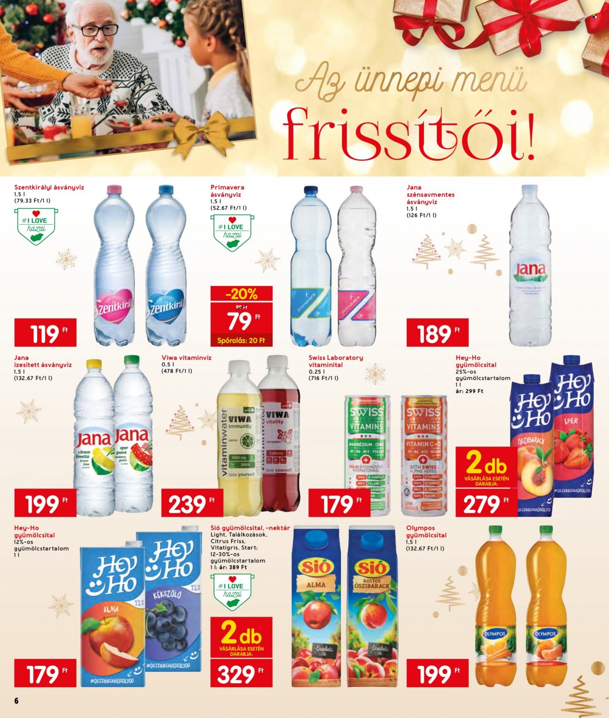 INTERSPAR akciós újságok - 2021.12.16 - 2021.12.24. Oldal 6