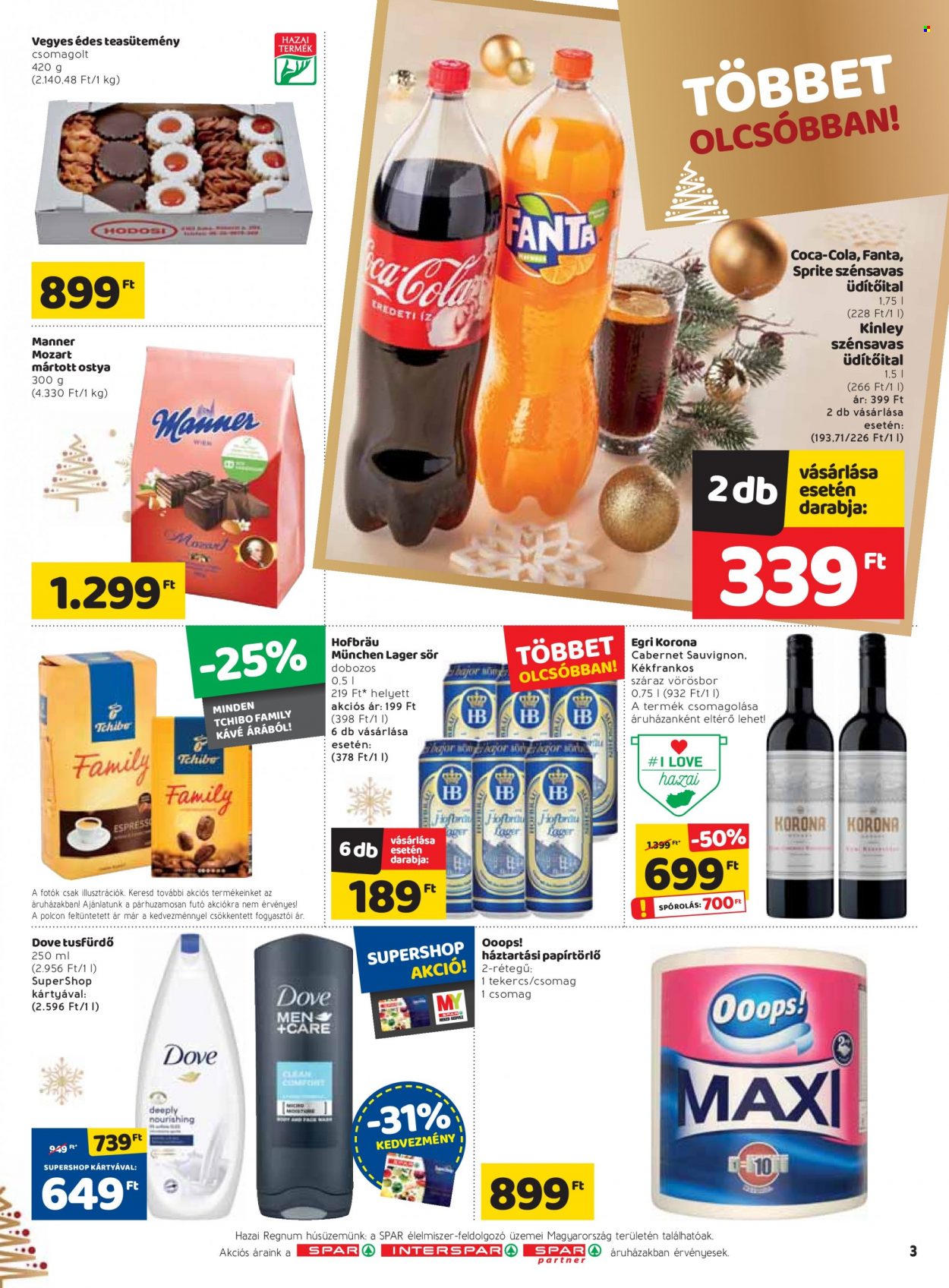 SPAR akciós újságok - 2021.12.16 - 2021.12.24. Oldal 3