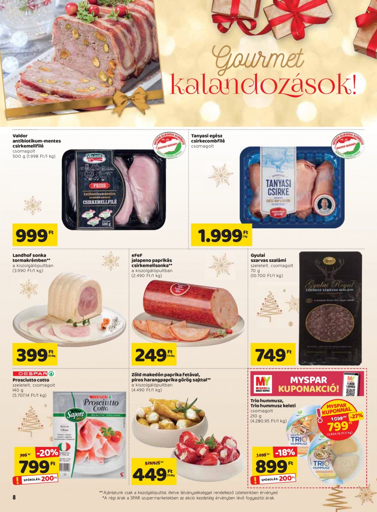 SPAR akciós újságok - 2021.12.16 - 2021.12.24. Oldal 8