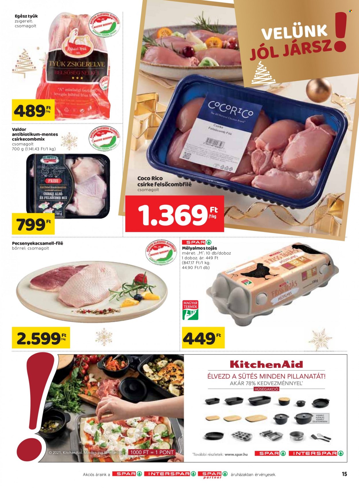 SPAR akciós újságok - 2021.12.16 - 2021.12.24. Oldal 15