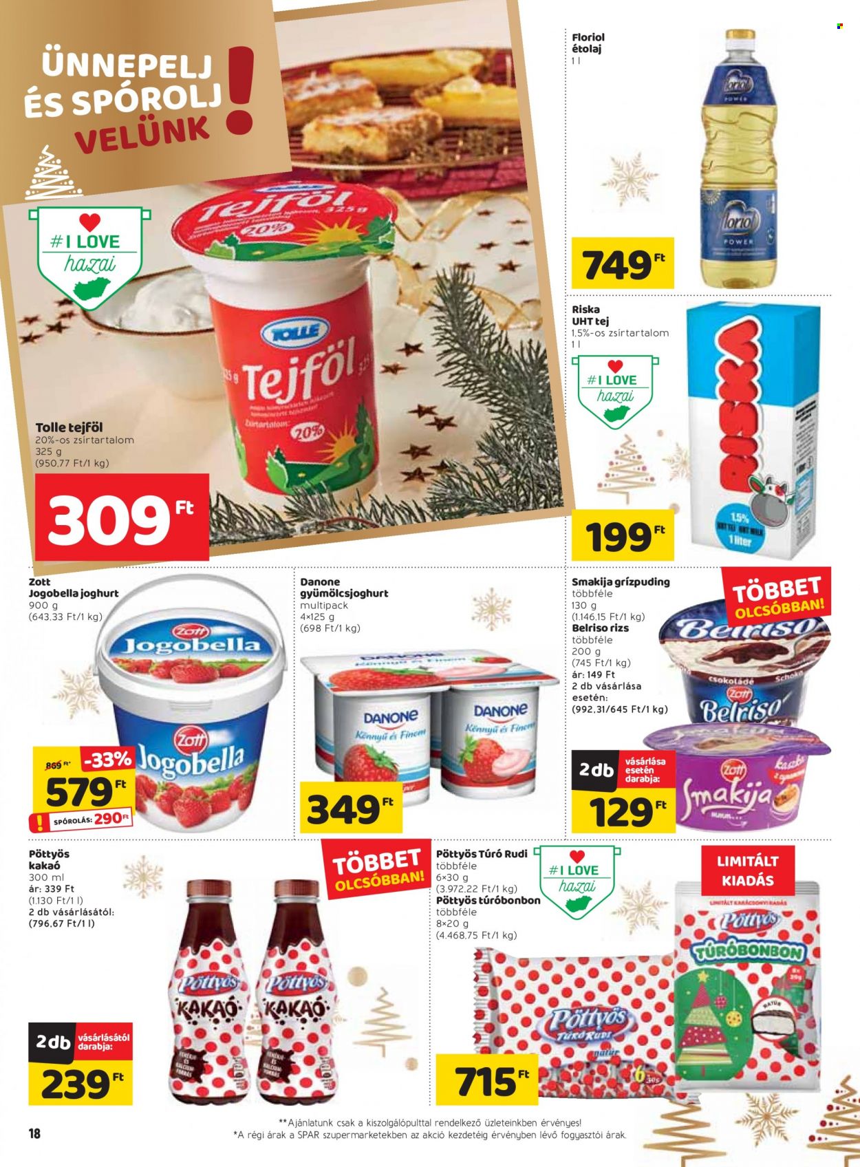 SPAR akciós újságok - 2021.12.16 - 2021.12.24. Oldal 18