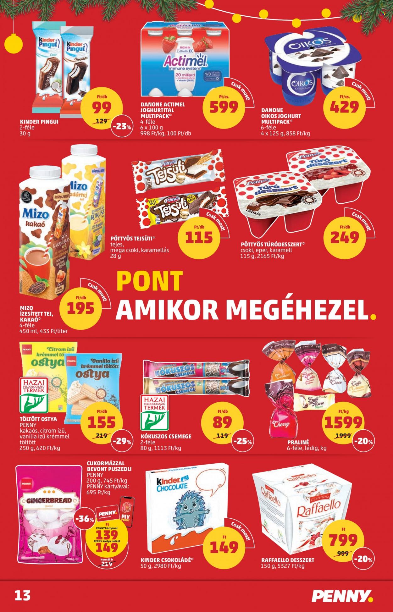 Penny Market akciós újságok - 2021.12.16 - 2021.12.24. Oldal 13