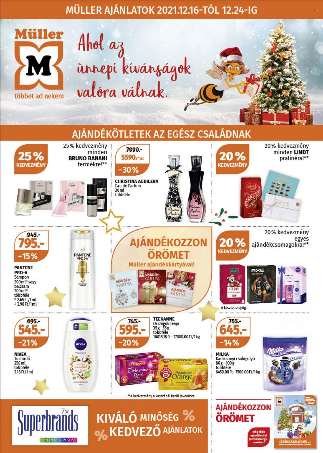 Müller akciós újságok - 2021.12.16 - 2021.12.24. Oldal 1