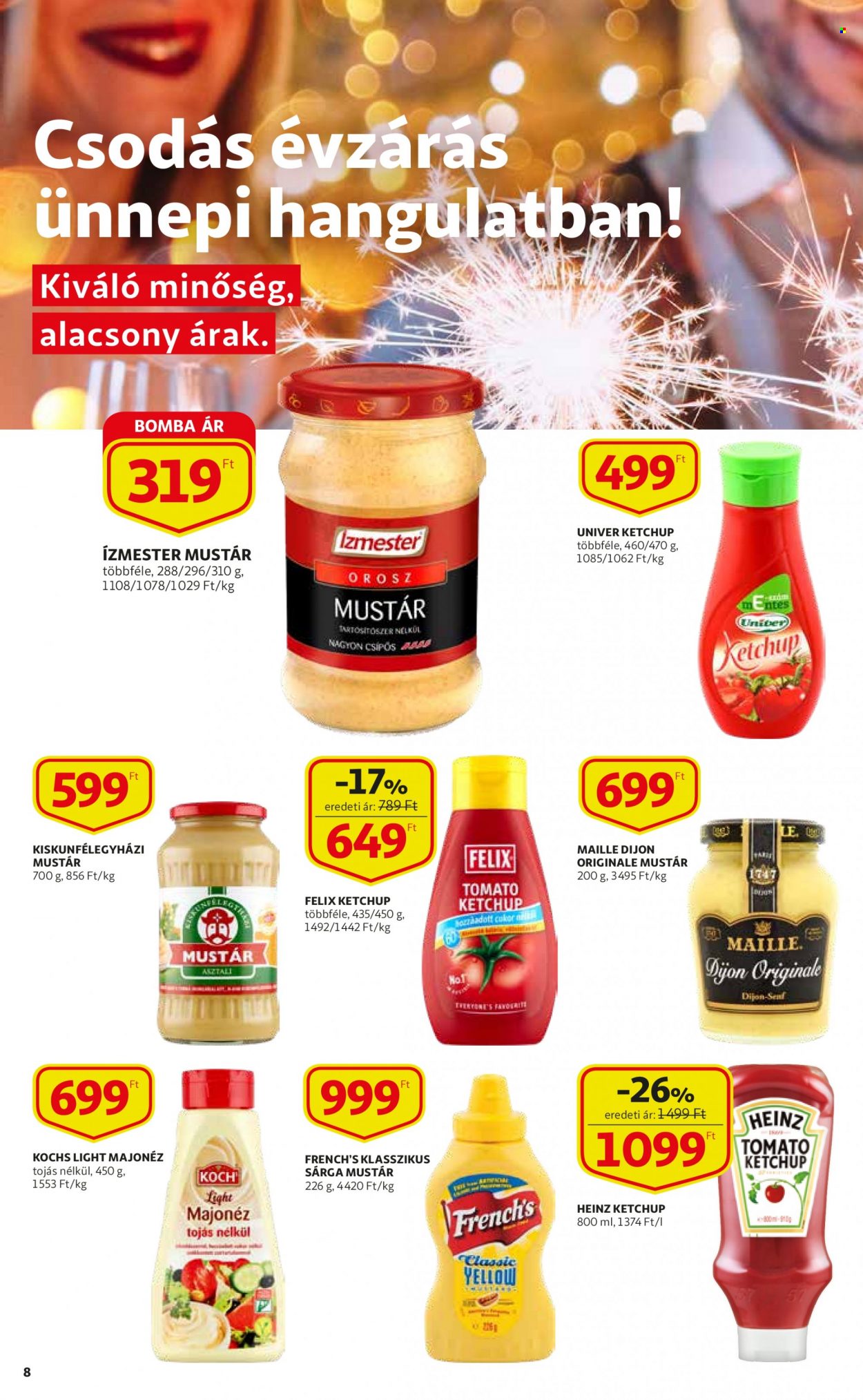 Auchan akciós újságok - 2021.12.16 - 2021.12.24. Oldal 8