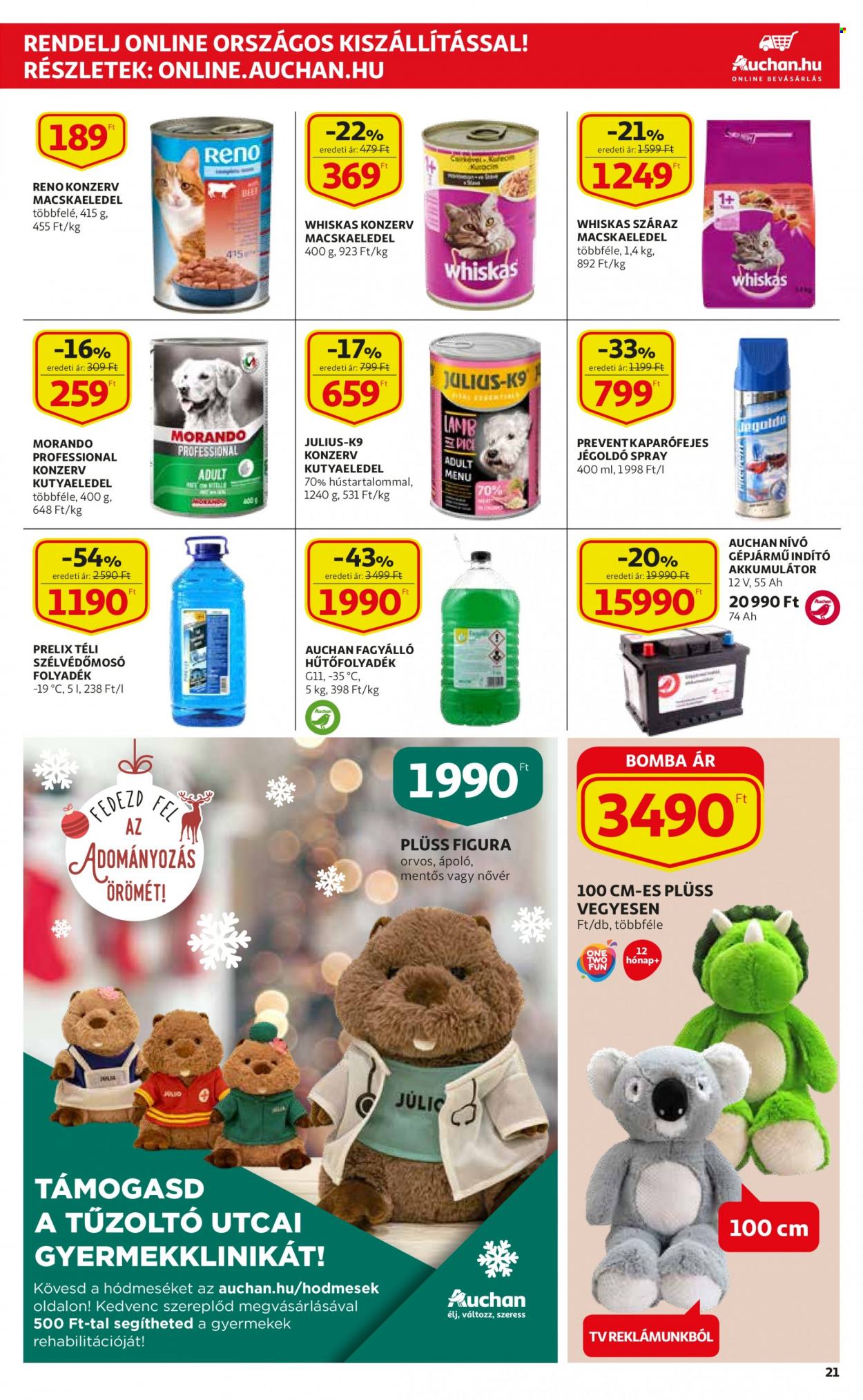 Auchan akciós újságok - 2021.12.16 - 2021.12.24. Oldal 21
