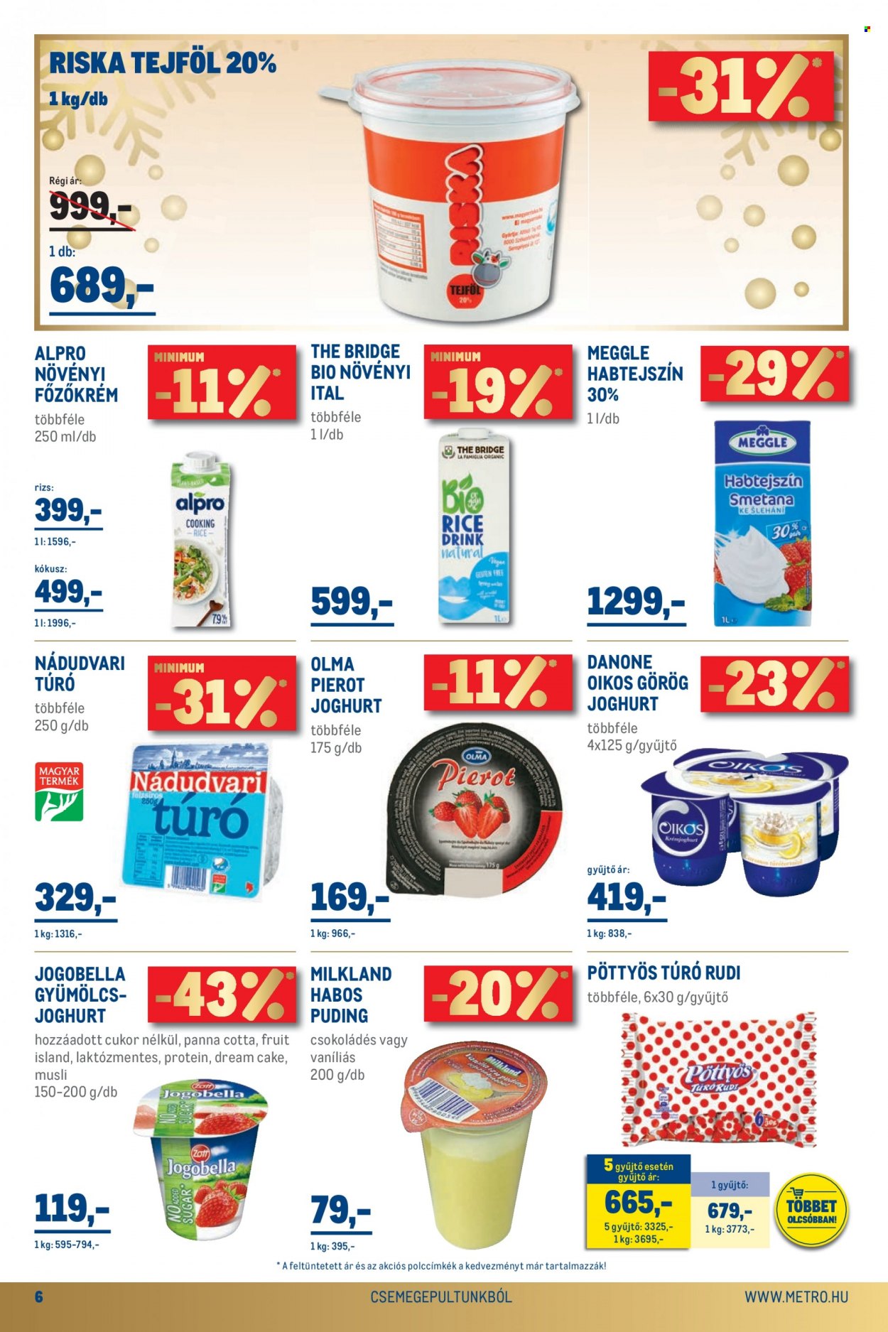 Metro akciós újságok - 2021.12.15 - 2021.12.26. Oldal 6