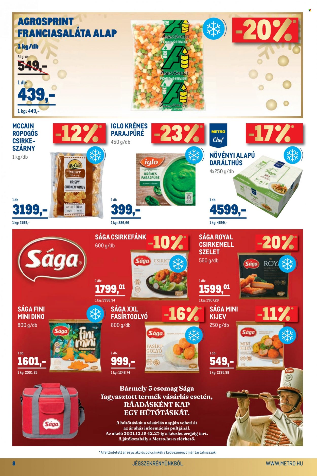 Metro akciós újságok - 2021.12.15 - 2021.12.26. Oldal 8