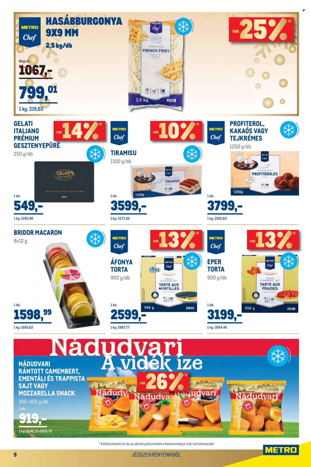 Metro akciós újságok - 2021.12.15 - 2021.12.26. Oldal 9