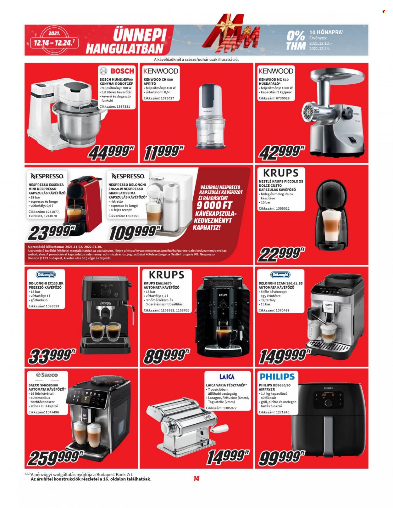MediaMarkt akciós újságok - 2021.12.14 - 2021.12.24. Oldal 14