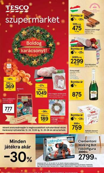 Újság TESCO - 2021.12.16 - 2021.12.24.