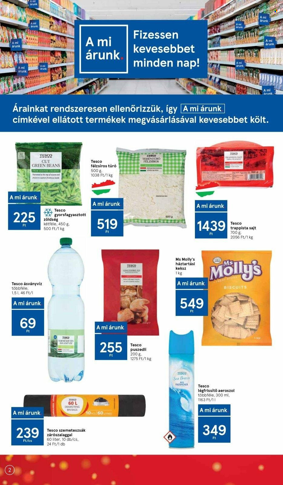 TESCO akciós újságok - 2021.12.16 - 2021.12.24. Oldal 2