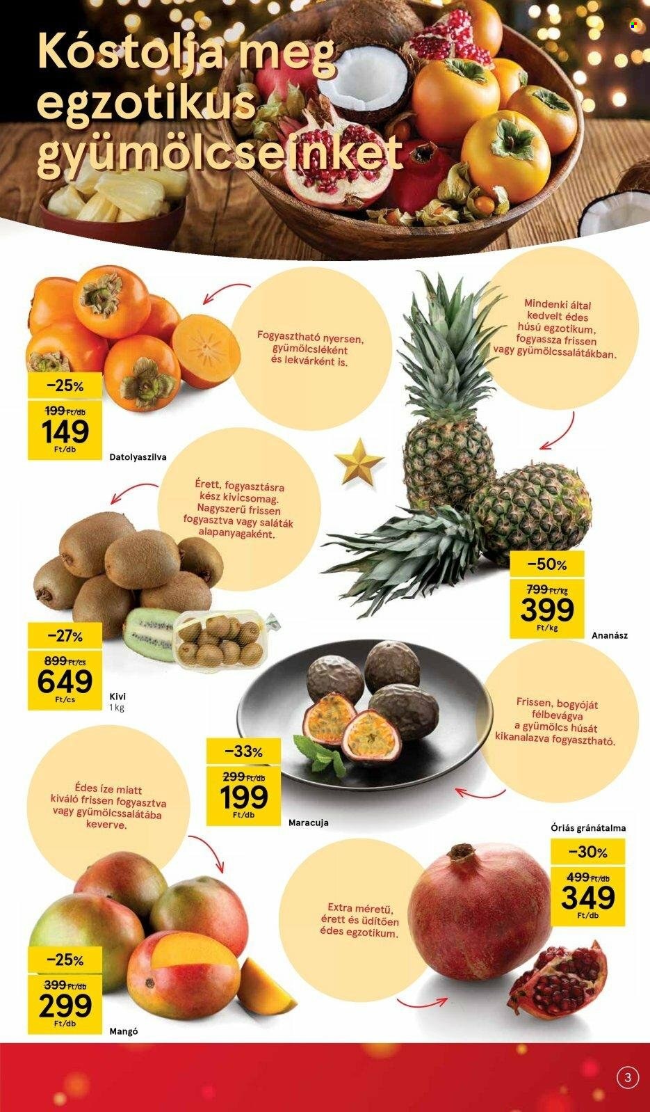 TESCO akciós újságok - 2021.12.16 - 2021.12.24. Oldal 3