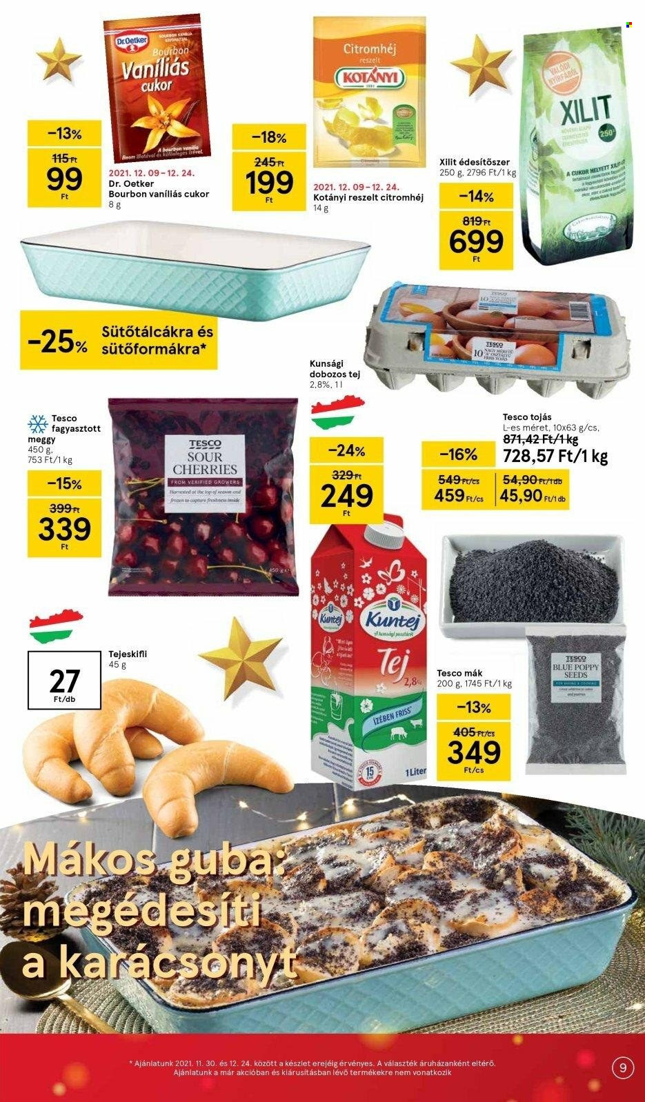 TESCO akciós újságok - 2021.12.16 - 2021.12.24. Oldal 9