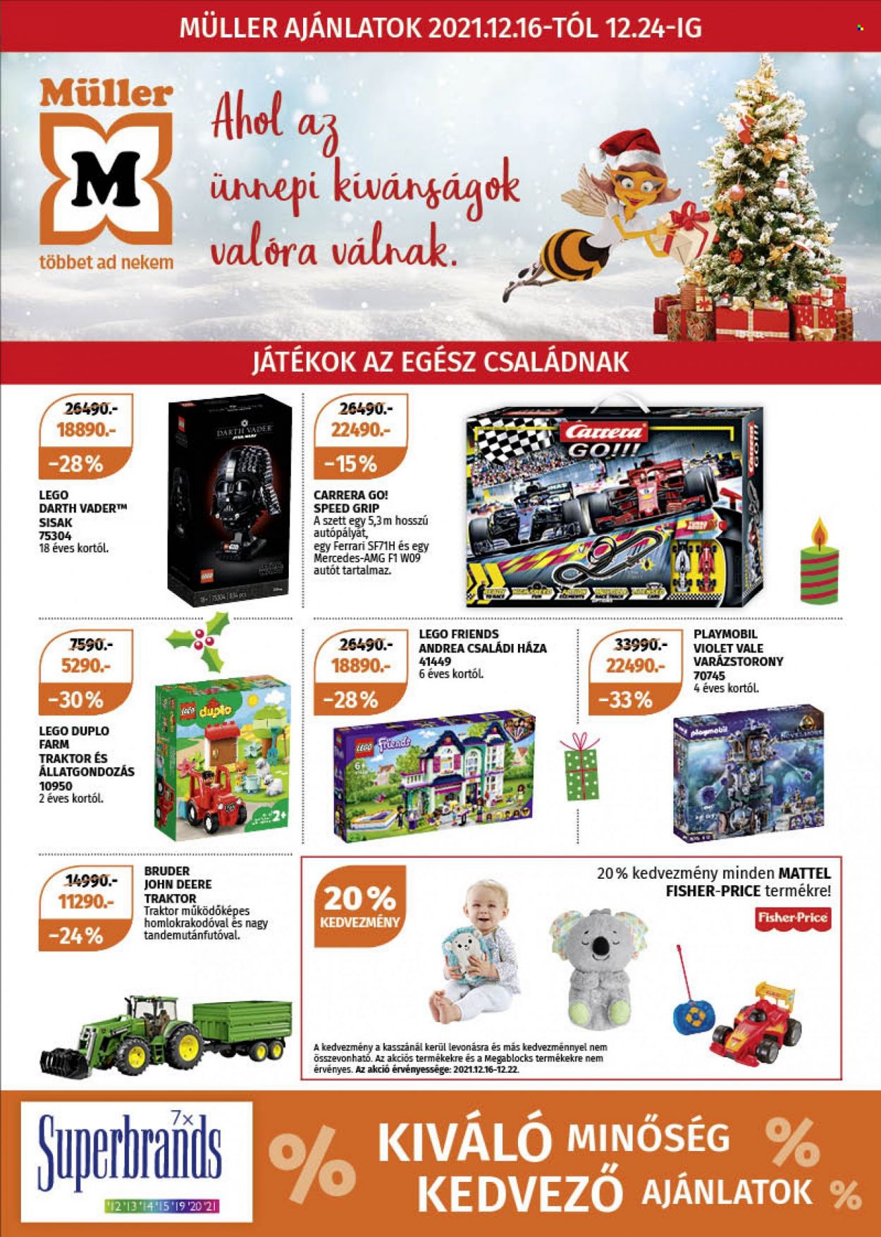 Müller akciós újságok - 2021.12.16 - 2021.12.24. Oldal 1