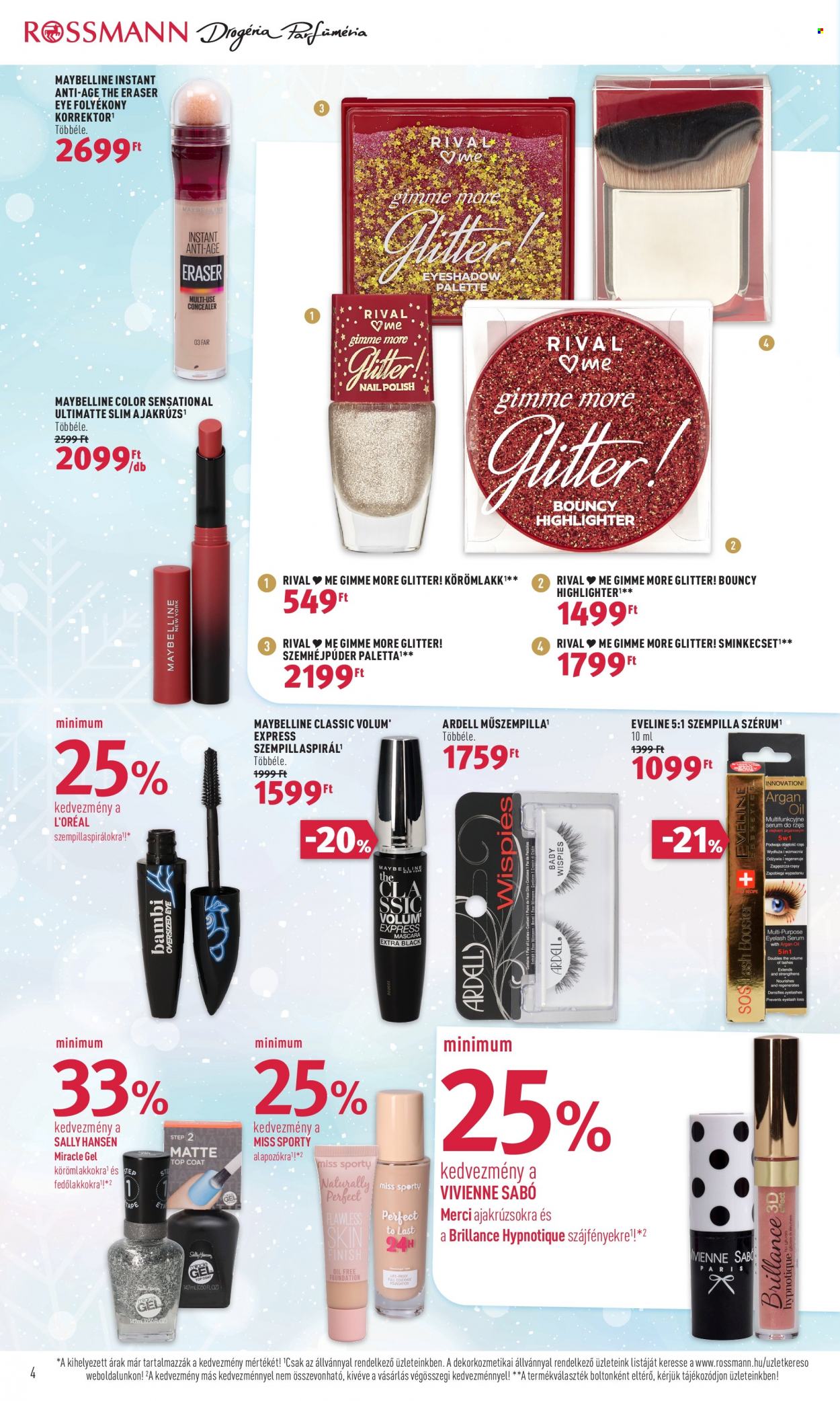 Rossmann akciós újságok - 2021.12.20 - 2021.12.24. Oldal 4