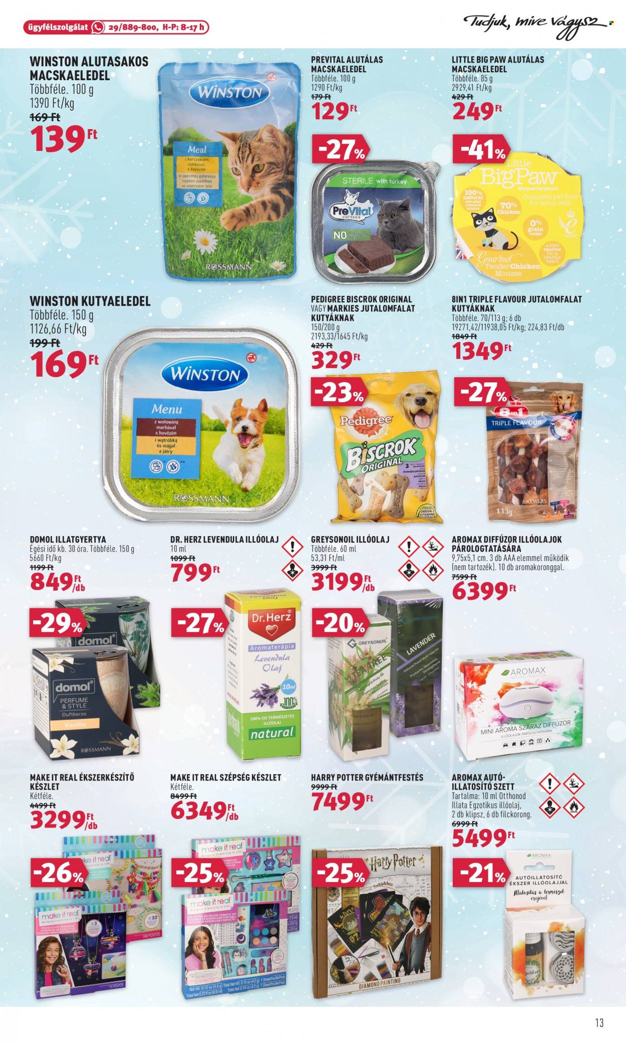 Rossmann akciós újságok - 2021.12.20 - 2021.12.24. Oldal 13