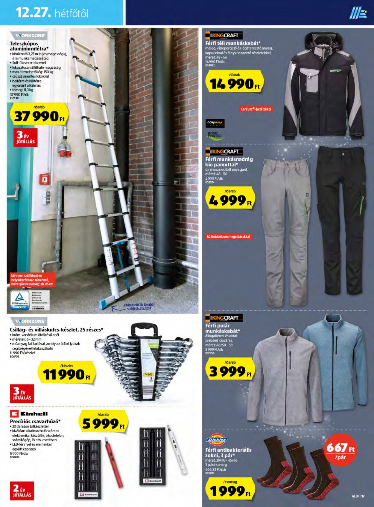 Aldi akciós újságok - 2021.12.23 - 2021.12.29. Oldal 17