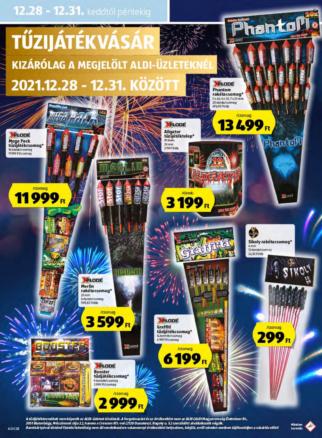 Aldi akciós újságok - 2021.12.23 - 2021.12.29. Oldal 22