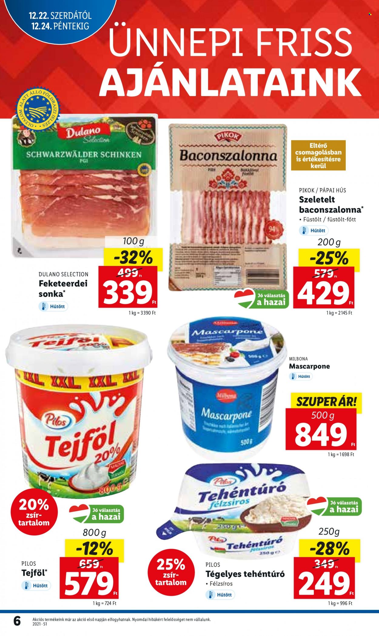 Lidl akciós újságok - 2021.12.22 - 2021.12.24. Oldal 6
