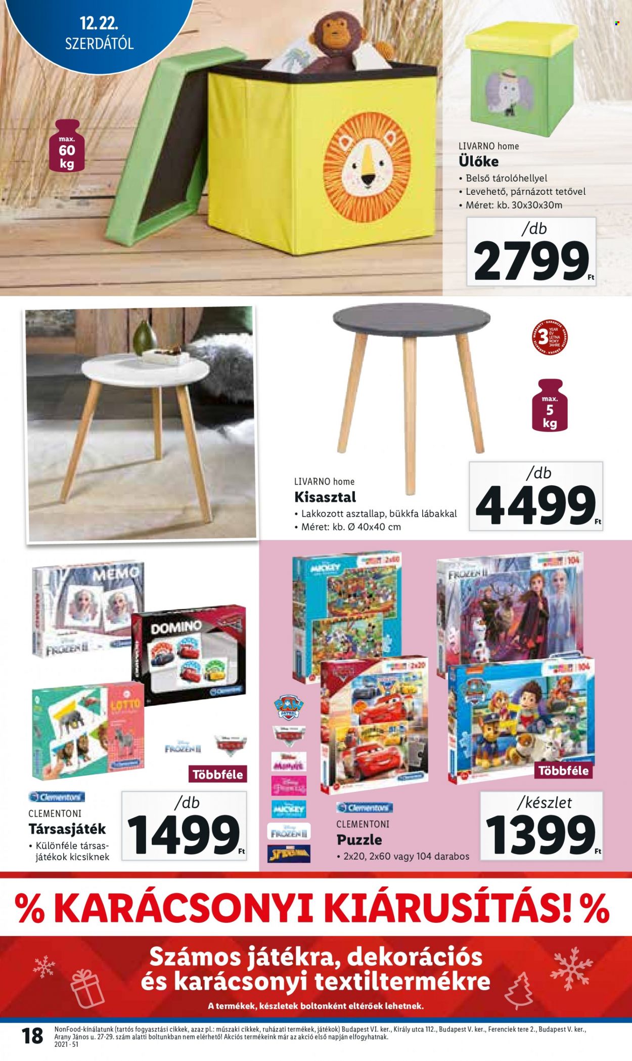 Lidl akciós újságok - 2021.12.22 - 2021.12.24. Oldal 18